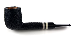 SAV106 - 703 Savinelli Pianoforte Rustic 9mm Filter Pipe 